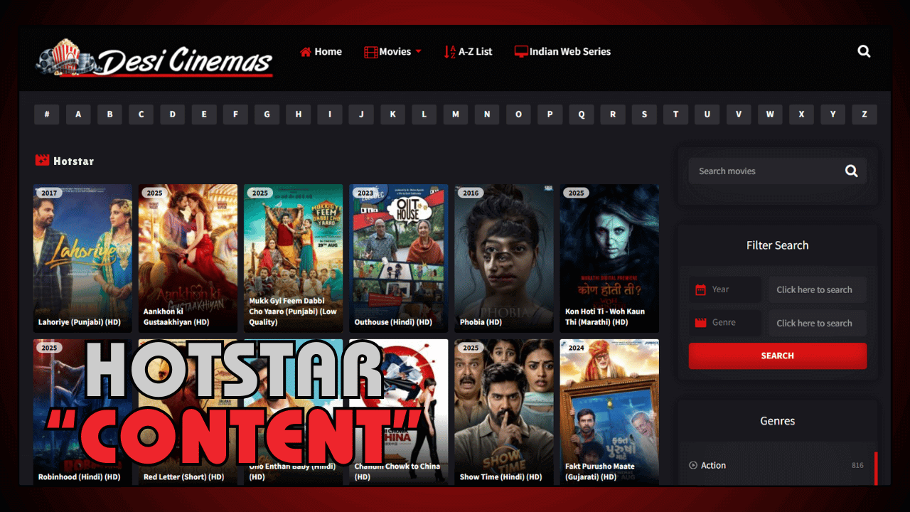 Hotstar Content